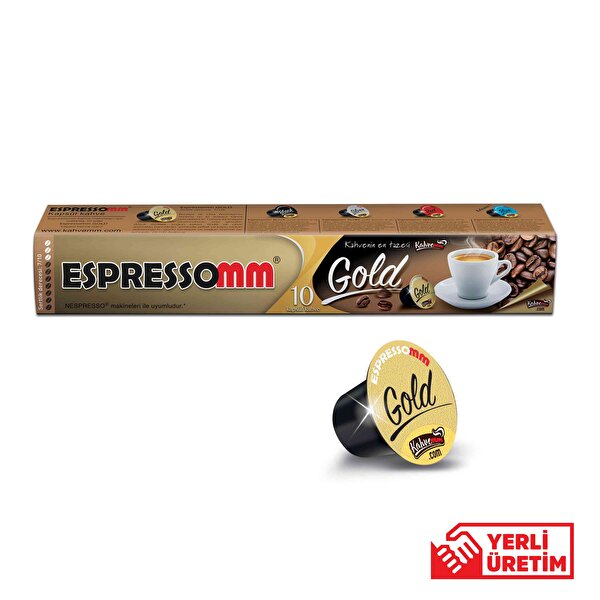 Picture of Espressomm Gold Nespresso Compatible Coffee Capsul - Pbt